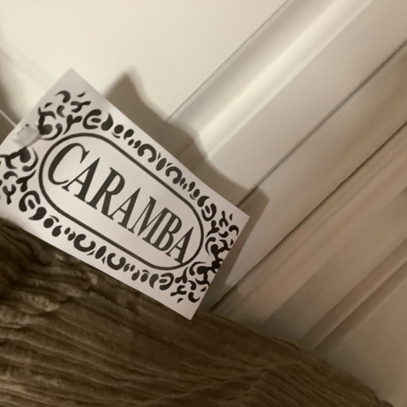 Ladies khaki corduroy button up sleeveless jumper NWT Caramba - Picture 12 of 12